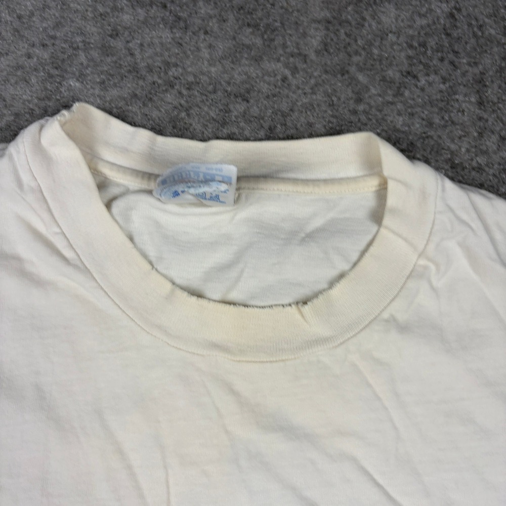 90s Berkeley Chemistry T-Shirt Mens XXL White Vintage Retro Distressed Thrashed - Picture 6 of 16